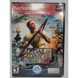 Medal of Honor: Rising Sun (Sony PlayStation 2, 2003) PS2 Complete Manual Case